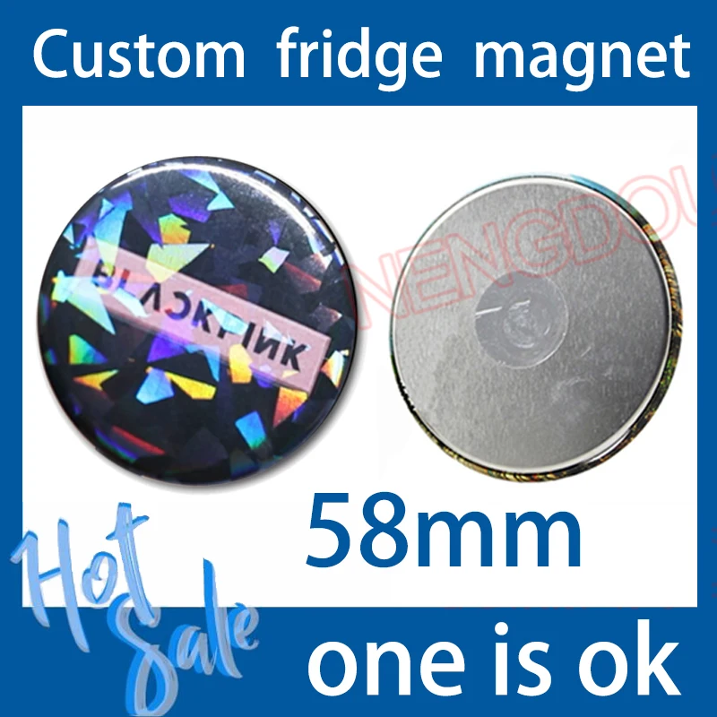 Металлический магнит на холодильник 1 шт. сувенир заказ аниме значок сделай сам