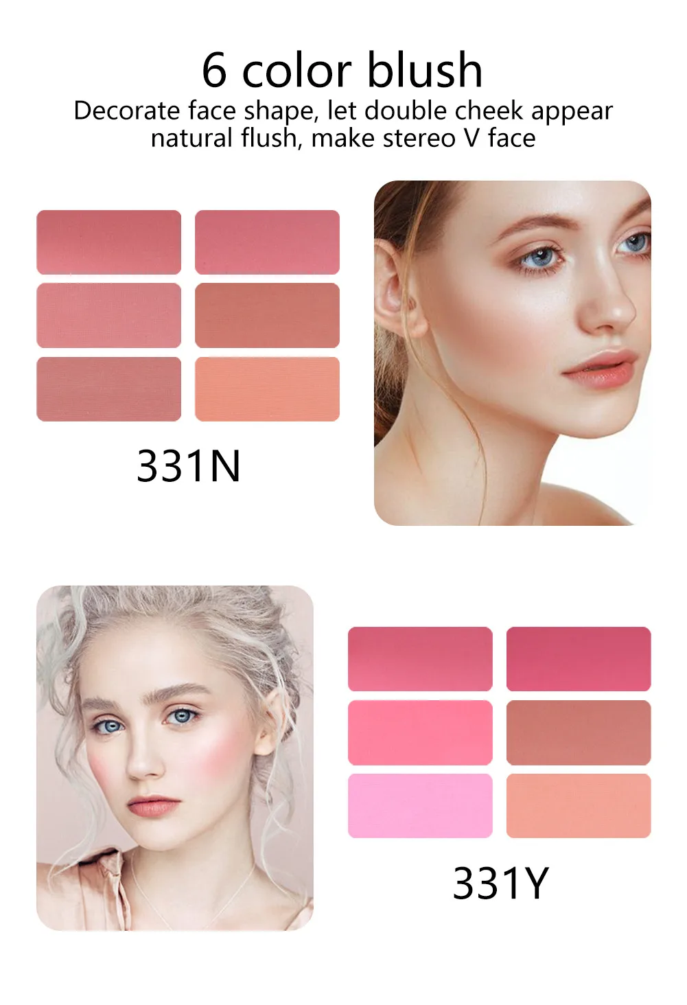 

HAICAR Eye shadow beauty glazed glitter eyeshadow Pearl Glitter Eye Shadow Powder Matt Eyeshadow Cosmetic Makeup 39 Color