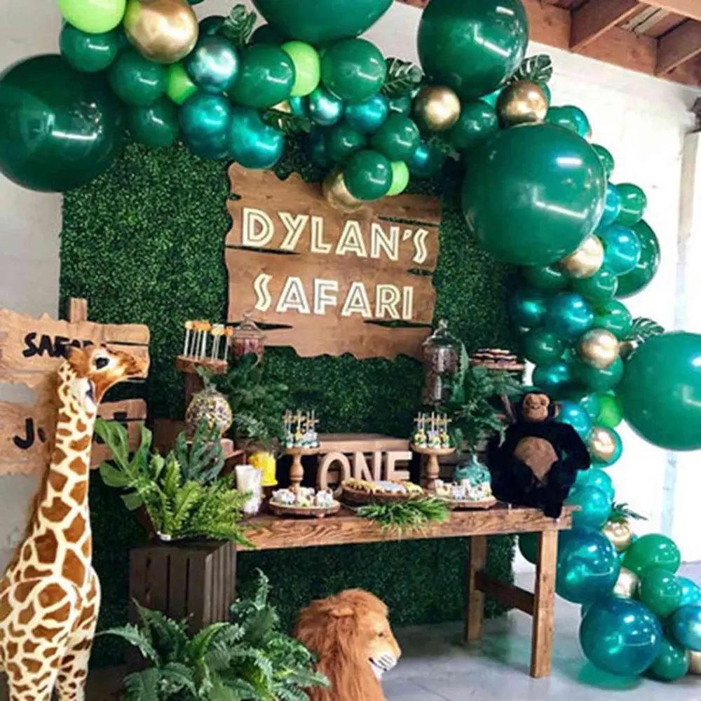 

Jungle Animal Balloon Wild One Birthday Party Decor Kid Zoo Party Jungle Safari Birthday First 1st Birthday Baby Shower Balloons