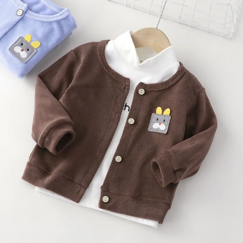 Детская демисезонная куртка с длинным рукавом принтом |