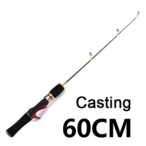 FTK New Winter Ice Fishing Rod Lightweight Hard/Soft Pole Portable 8 Styles Fishing Tackle Supplies - Цвет: 007