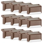 12 шт., солнечная колода, водонепроницаемая светодиодная Солнечная лампа для улицы, улицы, двора, патио, лестницы, шаг и заборы, теплый белый