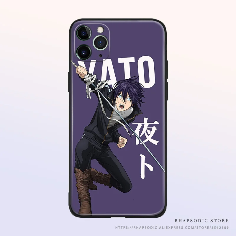 yato noragami anime soft silicone tpu phone case cover shell for iphone se 6 6s 7 8 plus x xr xs 11 12 mini pro max free global shipping
