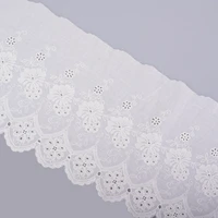 cusack 3 meters off white embroidered lace trimming ribbon for garment home textile diy crafts lace fabric sewing 7 models