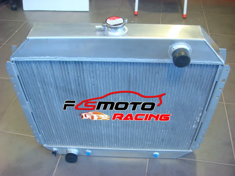 Подходит для Ford F100 F250 F350 V8 1967-1981 68 69 70 71 72 73 74 75 76 3-рядный алюминиевый радиатор |
