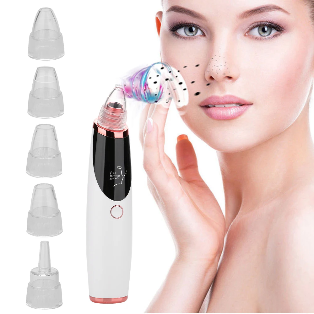 

Facial Blackhead Remover Electric Pore Cleaner Blackhead Black Point Vacuum Cleaner Tool Black Spots Pore Cleaner Machine