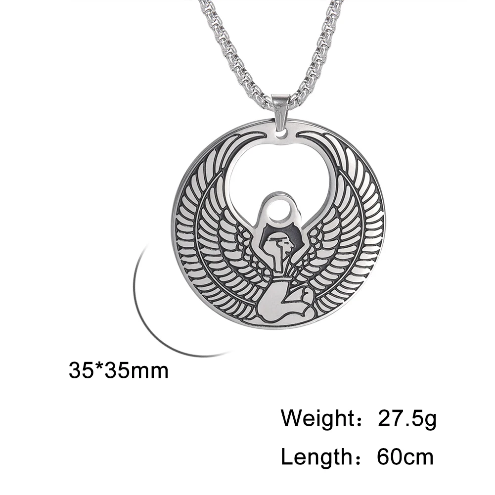 Египетская пирамида амулет Фараона Исида кулон ожерелья для женщин и мужчин