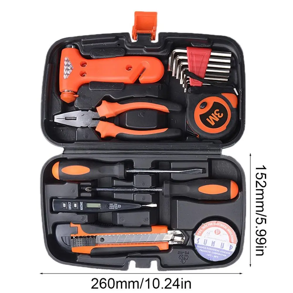 9 шт./компл. мотоцикл Инструменты для ремонта автомобилей коробка/точность