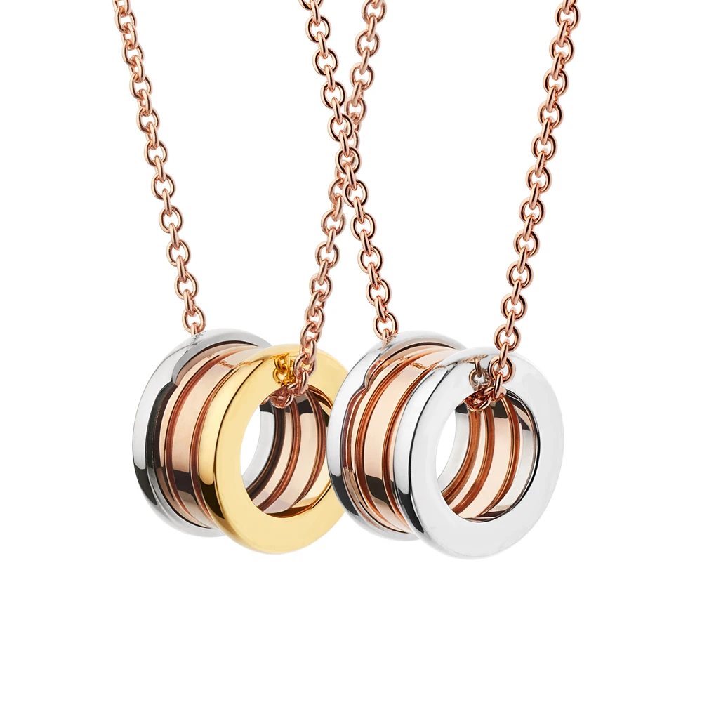 

Fashion luxury brand jewelry 1:1 suitable for bv personality men and women couple necklace birthday gift wedding anniversary