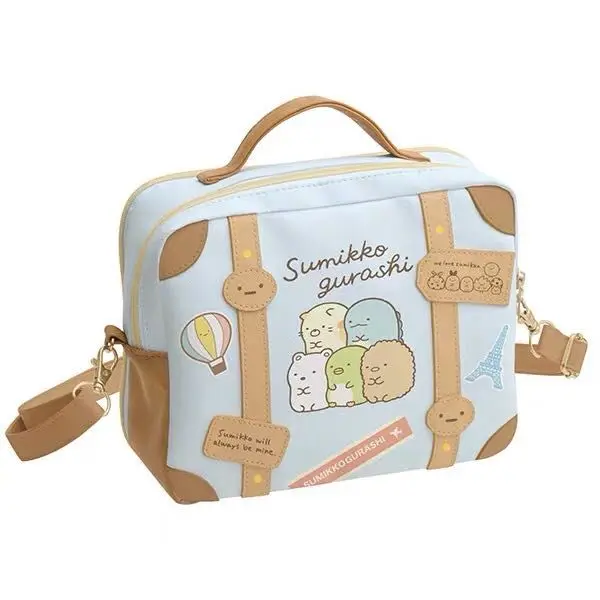 Сумка на плечо Sumikko Gurashi из ПУ кожи милая модная аниме сумка мессенджер для