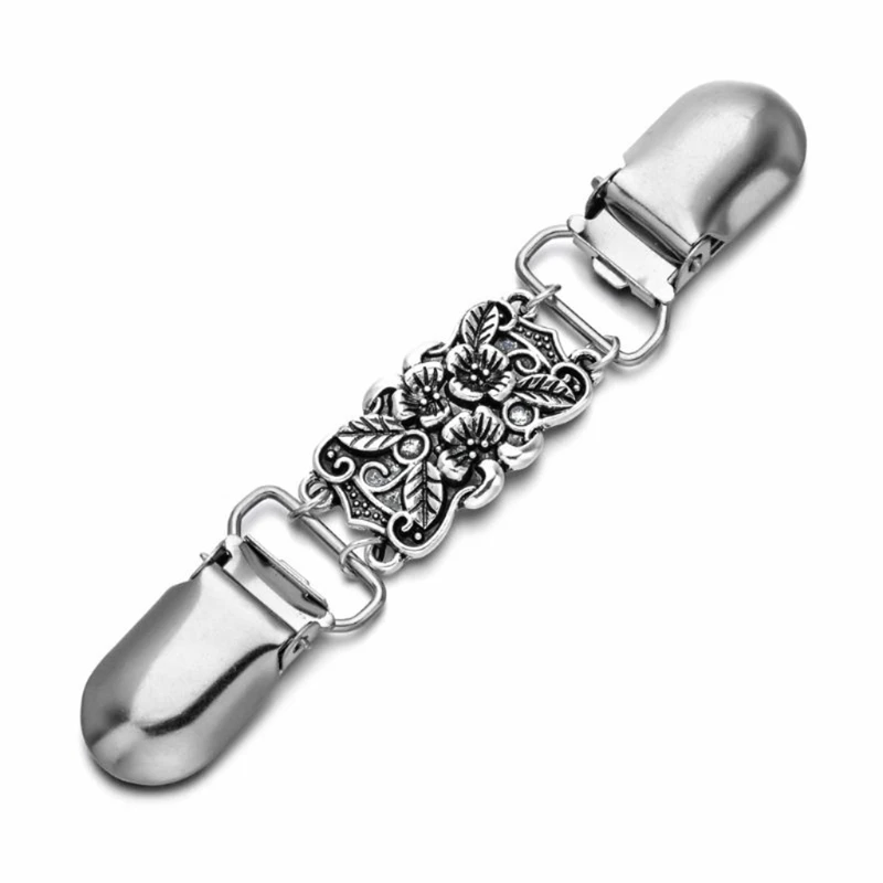 

8 Pieces Vintage Sweater Shawl Clips Cardigan Clips for Female LX9E