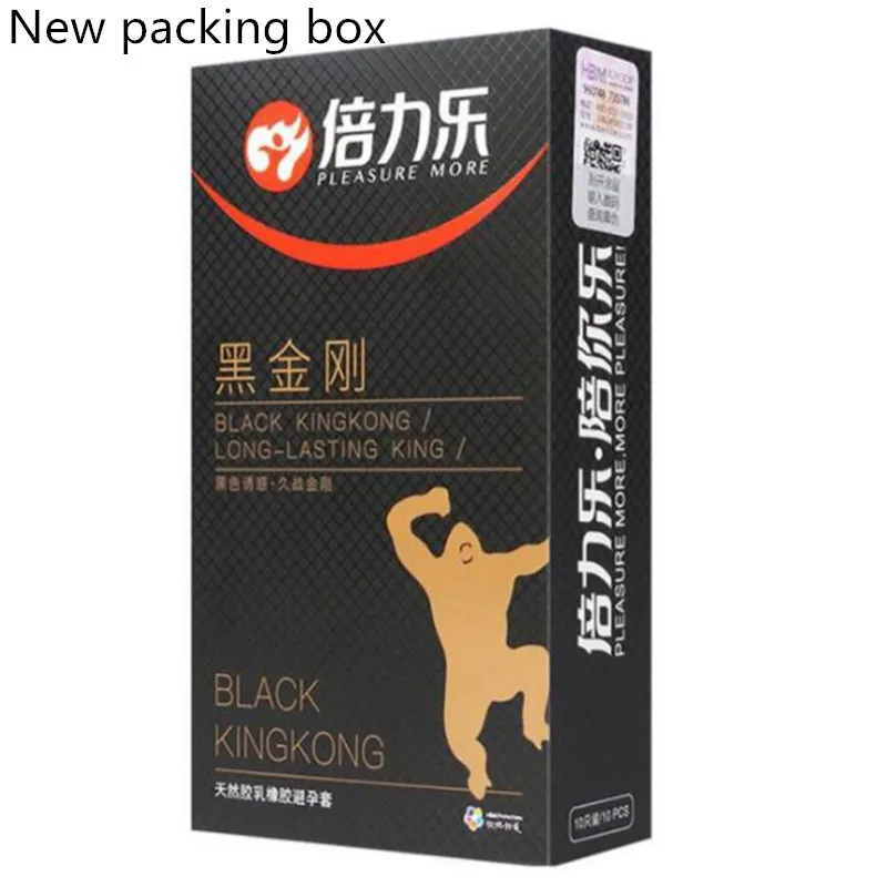 Удовольствие черное издание 20 шт латексные презервативы прочные анти