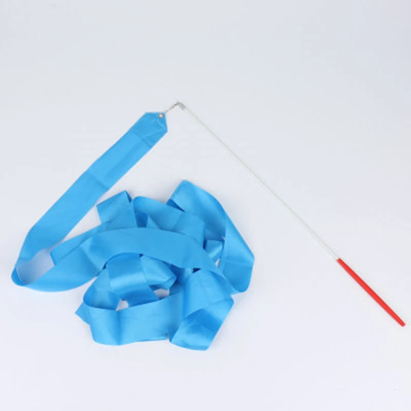 Красочные ленты для тренажерного зала 2 м/4 м/6 м танцевальные ритмичные блестящие