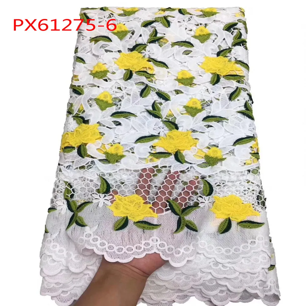 High quality On sale Wholesale red embroidery cord lace Dress Girl Elegant Lace Party - Цвет: 6