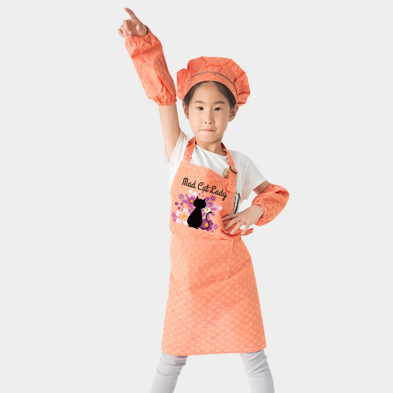 Детский фартук одежда для приготовления пищи детский сад живопись