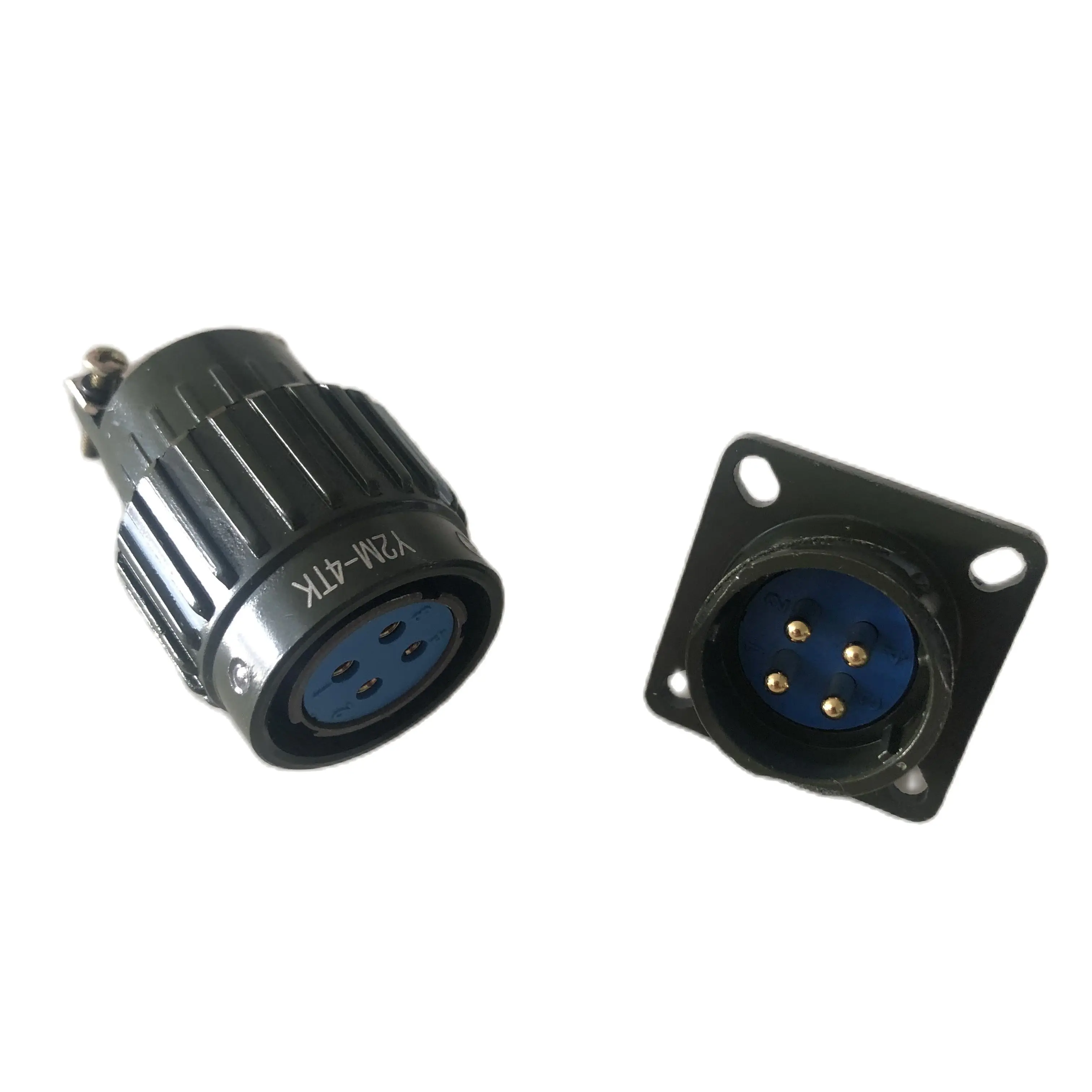 

Y2M Aviation Connector Military Circular Y2M-4TK+Y2M-4ZJ Plug Socket Male Female Series 1 Set