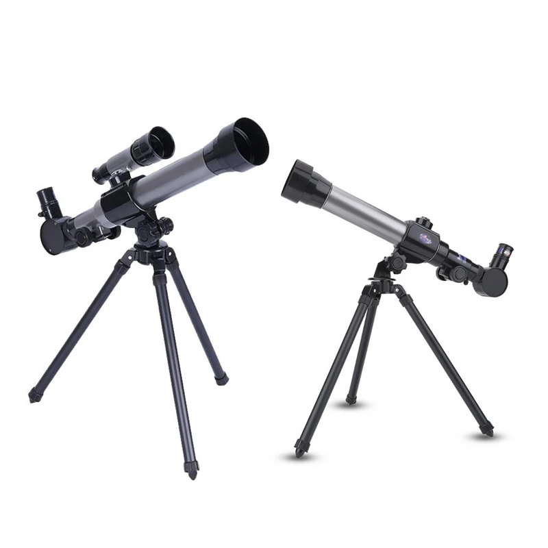 

2 Set Outdoor Monocular Astronomical Telescope With Tripod Portable Toy Children