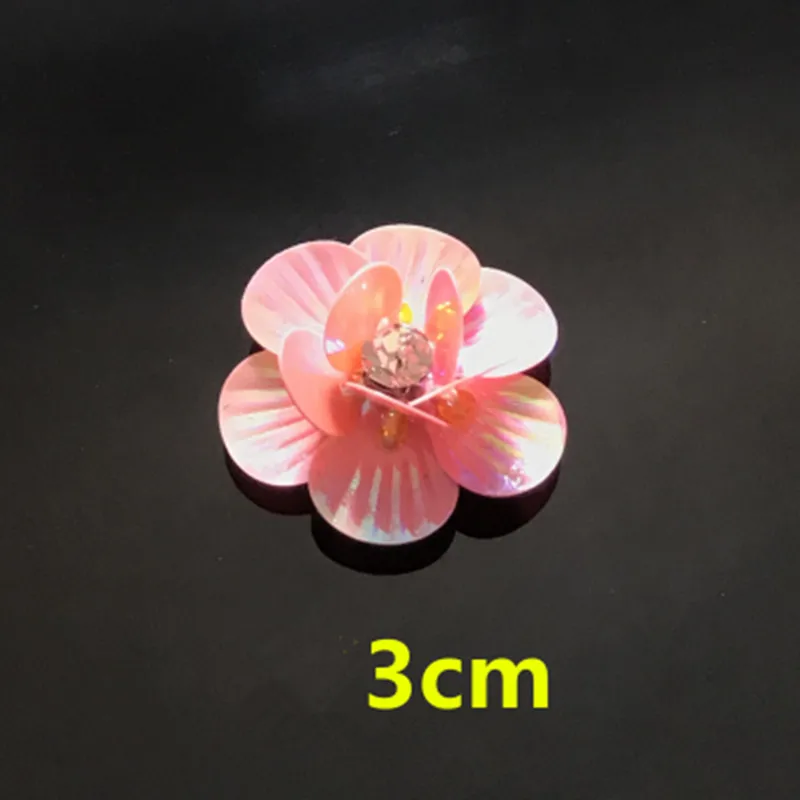 3D ручной работы нашивки со стразами и бисером цветок аппликация вышивка ткань