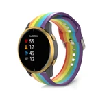 Сменный силиконовый ремешок для смарт-часов Garmin Come Forerunner 245, 645, Vivoactive 3, 3, 20 мм, мягкий браслет