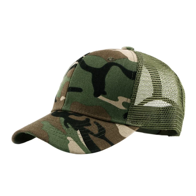 1 New Tactical Cap Outdoor Fishing Camping Hunting Hat Camouflage Baseball Cap Browning Camouflage Cap Military Hat - Color: 1