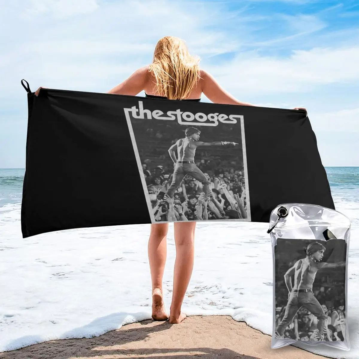 The Stooges толпы серфинга официальный Merch Iggy Pop большой стиль подарок стимпанк фильм 3D