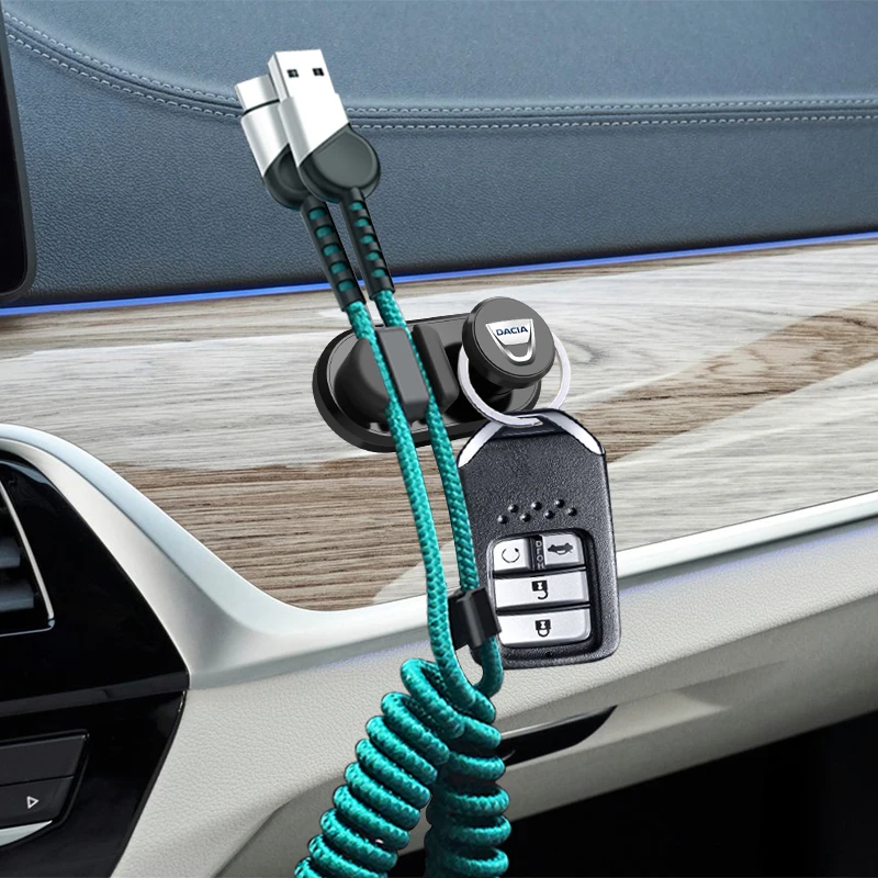 Аксессуары для интерьера автомобиля автомобильный крючок кабеля данных брелок