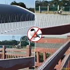 Отпугиватель птиц, средство защиты от птиц, из нержавеющей стали, с шипами, для балконов и крыш, 1 шт.