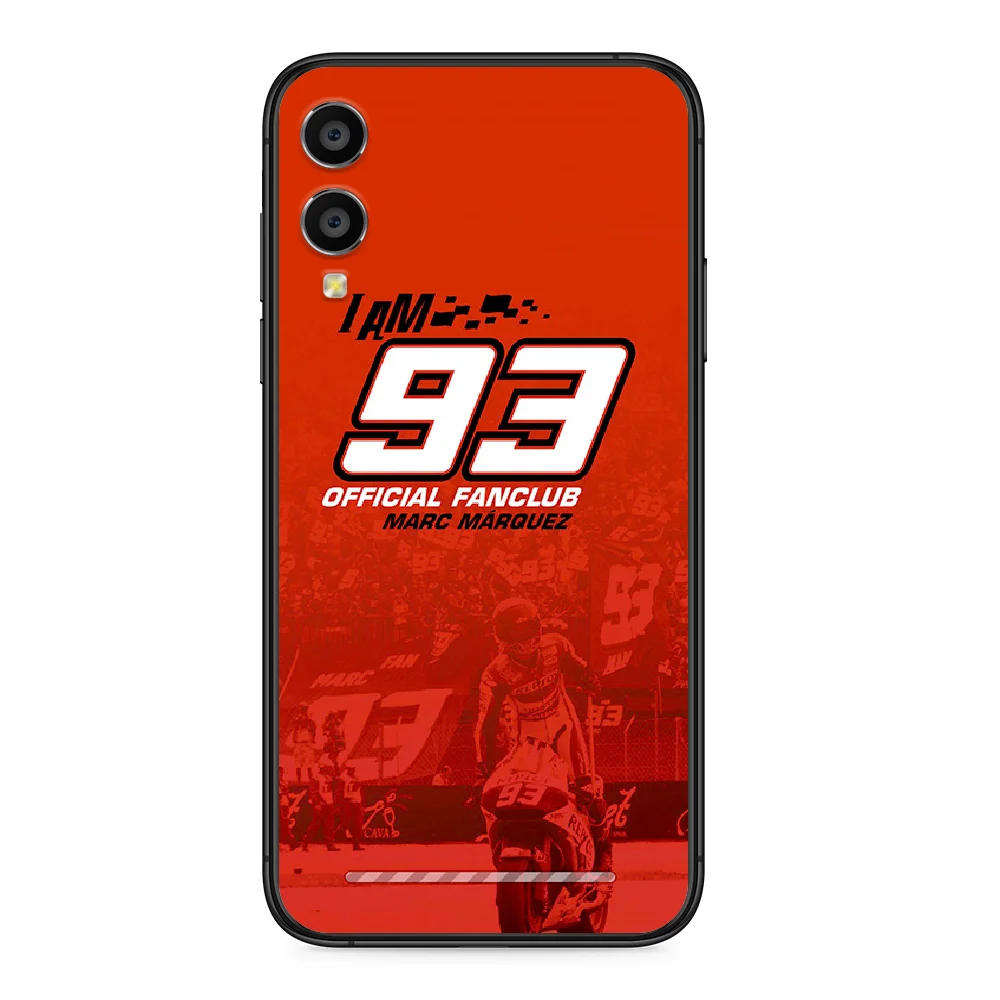 

Moto Gp 93 Marc Marquez Phone case For Huawei Honor 6A 7A 7C 8 8A 8X 9 9X 10 10i 20 Lite Pro Play black back soft cover tpu