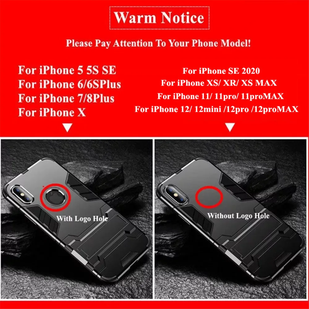 Роскошный крутой защитный чехол для iPhone SE 2020 8 7 6 6S Plus 5 5s Гибридный противоударный