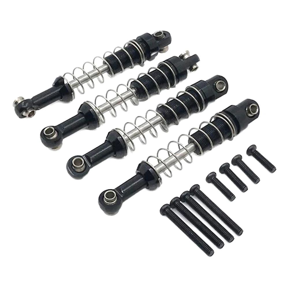 

4PCS Metal Shock Absorber Damper for MN D1:12 D90 D91 99S C14 C24 RC Car Upgrade Parts Remote Control Car Accessories