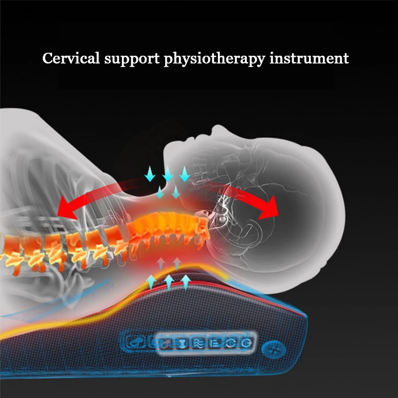 Новейшая поддерживающая Массажная подушка для шеи и спины талии ног тела