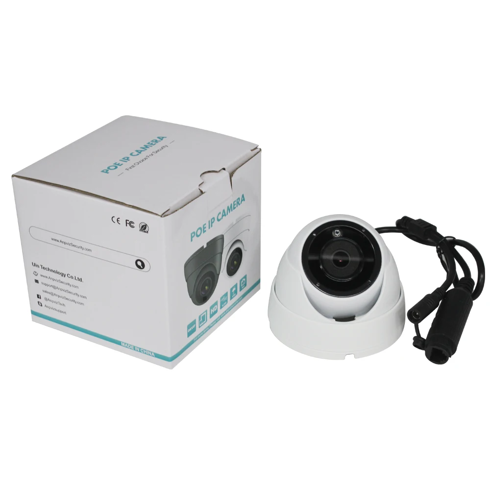 unilook poe 5mp security ip camera outdoor built in mic cctv surveillance hikvision compatible ir 30m h 265 mini dome p2p view free global shipping