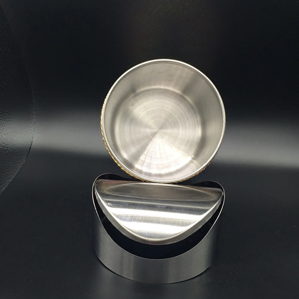 Мини корзины для мусора из нержавеющей стали украшенные блестящими белыми и