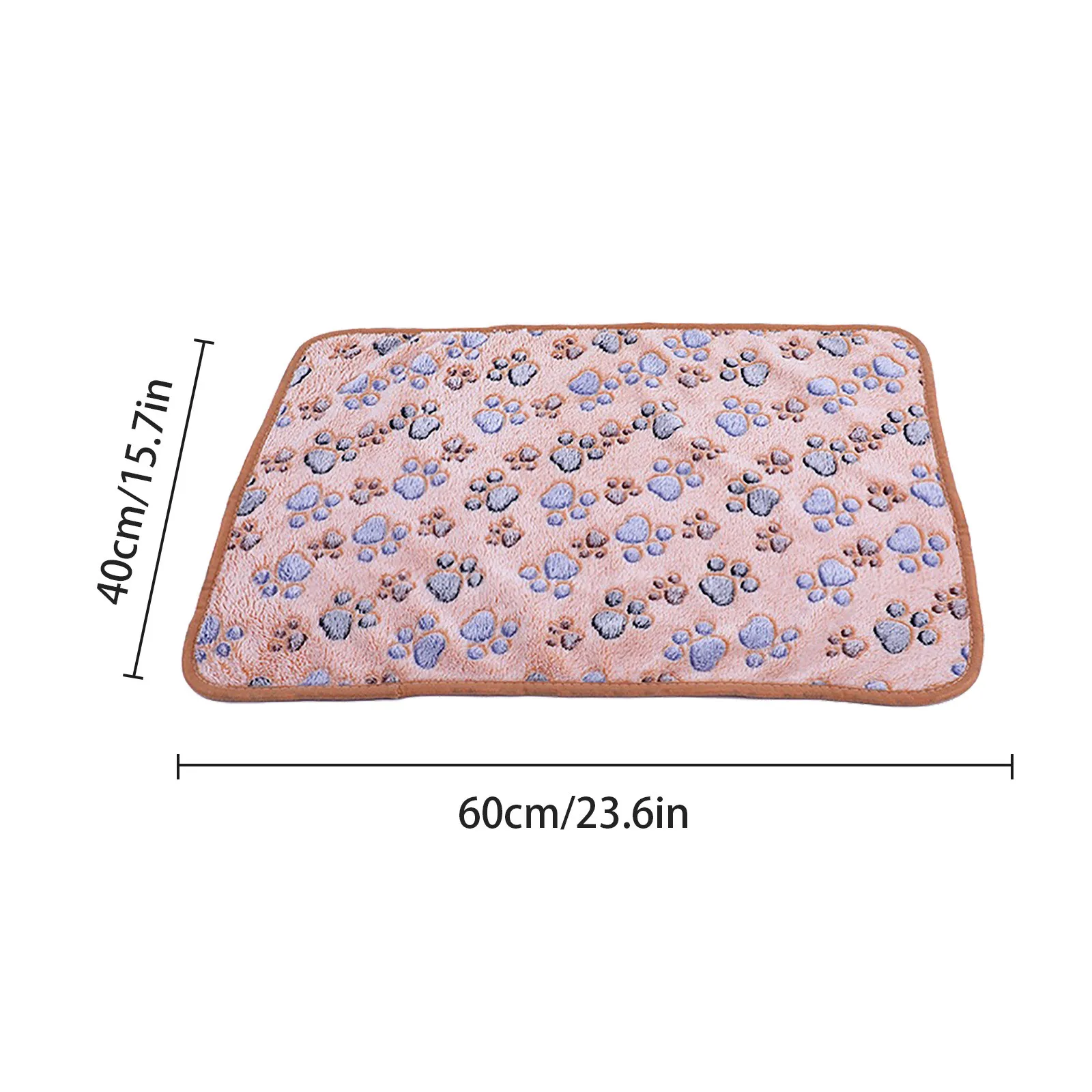 

Soft and Fluffy High Quality Fluffy Cute Star Printing Pet Mat Warm and Comfortable Pet Blanket for Dogs and Cats Pet Supplies