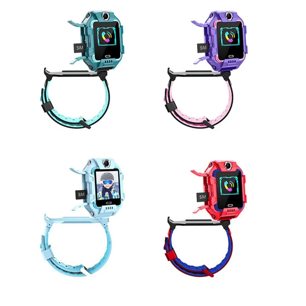 9W Ip67 Waterproof Children Smart Watch Wifi Positioning Dual Camera Phone 360 Degree Rotation 680Mah Kids Anti-lost | Электроника
