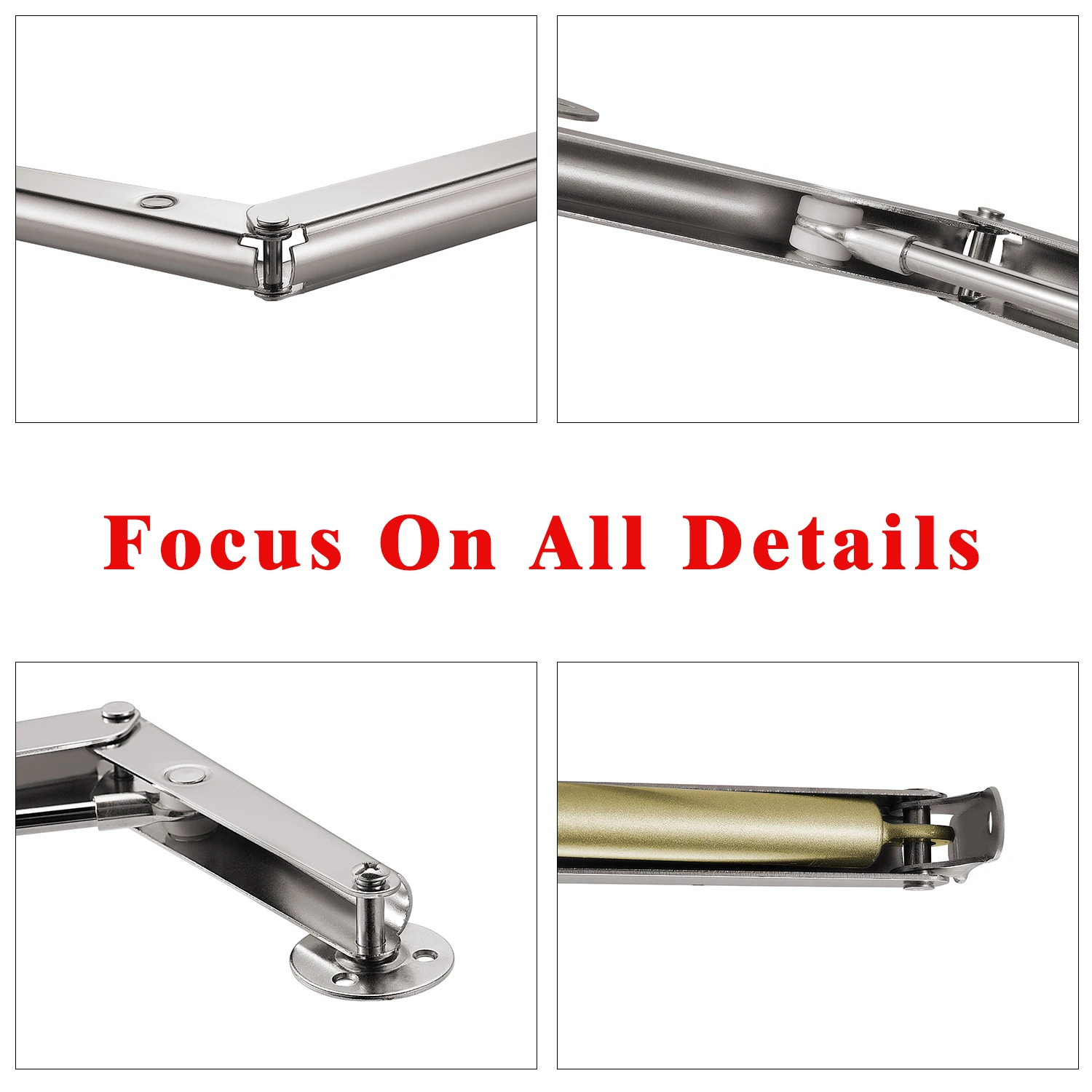 yumore 100n200n steel gas strut for tatami door lift support rod gas hydraulic spring hinge cabinet door kitchen cupboard hinge free global shipping