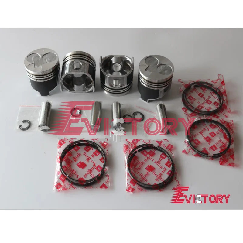 

For kubota V1702 rebuild kit oversized piston ring +0.50 gasket bearing