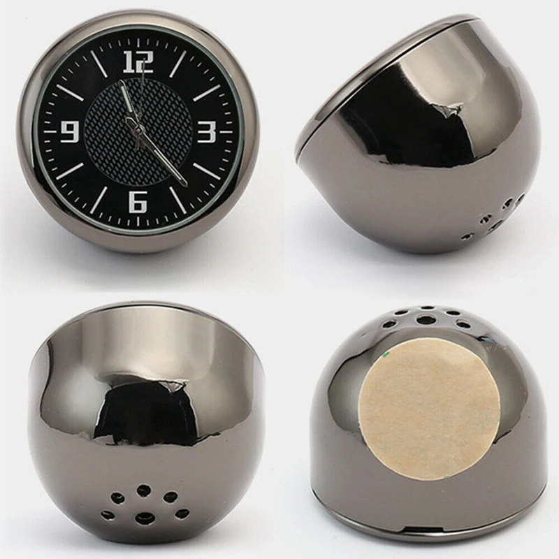 Автомобильные часы светящиеся круглые кварцевые приборная панель воздушный