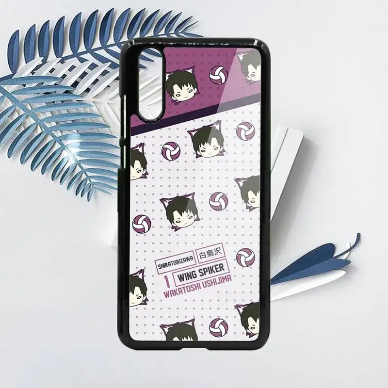 

Ushijima Wakatoshi Shiratorizawa Haikyuu Phone Case PC For Samsung galaxy S note 8 9 20 10 e lite2019 plus pro ultra