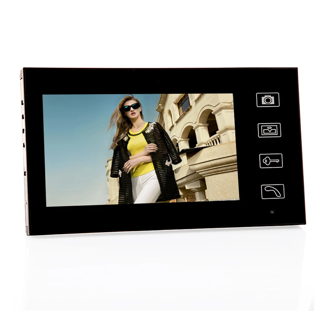 7 Inch Wireless Video Doorphone Snapshort Intercom System Unlock IR Night Vision Camera