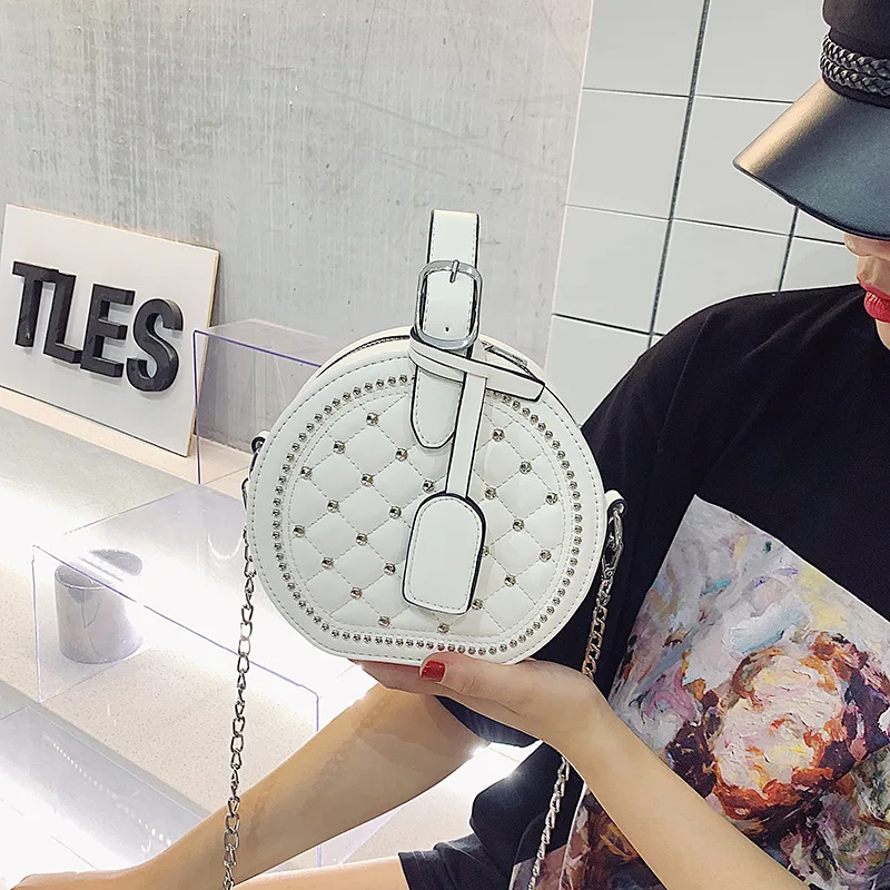 2019 новые модные женские сумки с круглыми цепочками роскошные дизайнерские
