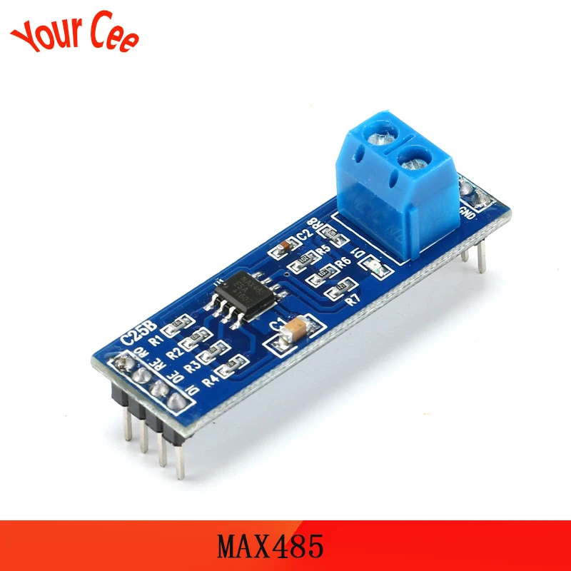 Модуль MAX485 модуль конвертера с TTL на RS485 MAX485CSA для Arduino DC 5 В электронный комплект