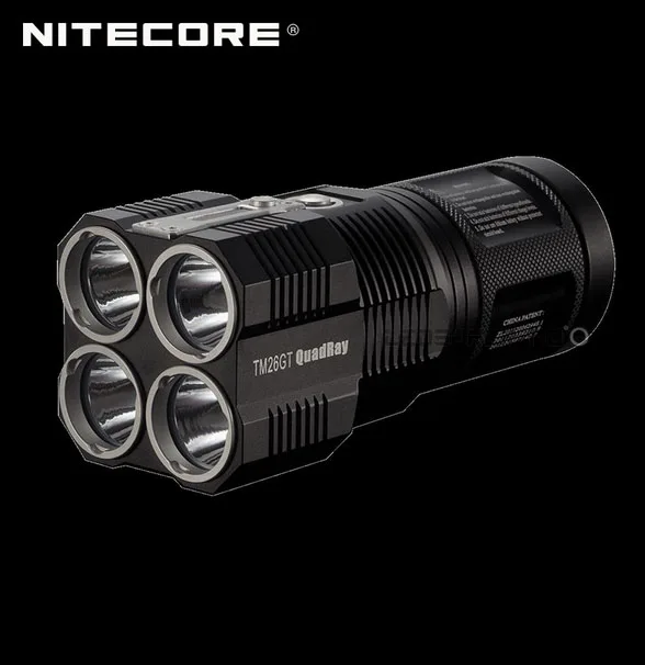 Фото NITECORE TM26GT крошечный Монстр CREE XP L HI V3 светодиодный фонарик 3500LMS 704 метров Луч