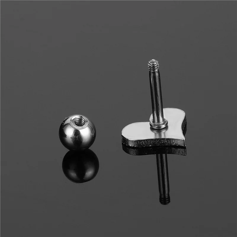 

1Pcs/Simple Women Fashion Earrings Frosted Alloy Creative Heart Five Pointed Star Ladies Trendy Gifts Punk Earrings Jewelry