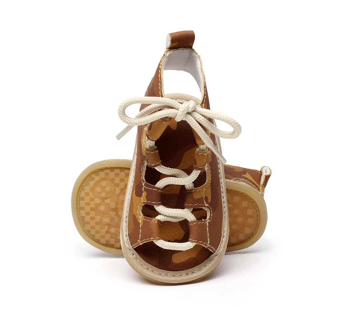 

New Pu Roman Baby Shoes, Rubber Soles, Baby Toddlers