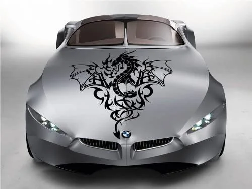 

Dragon Hood Vinyl Decal Sticker Car Truck D-114