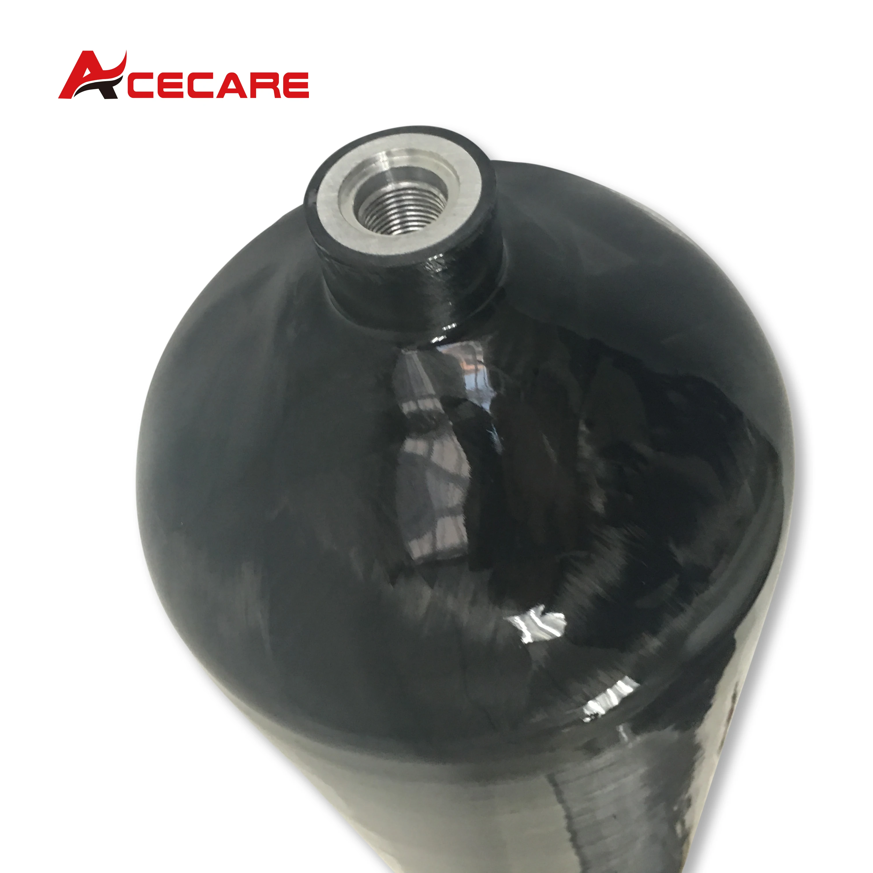 

Acecare 6.8/9L Hpa Pcp Scuba Tank Carbon Fiber Cylinder Pcp Condor 4500psi GB Black Bottle Air Rifle For Underwater Hunting