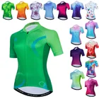 2022 профессиональная велосипедная футболка, женская футболка с коротким рукавом, командная спортивная одежда для велоспорта, Джерси для шоссейного велосипеда, форма для горного велосипеда, велосипедная одежда