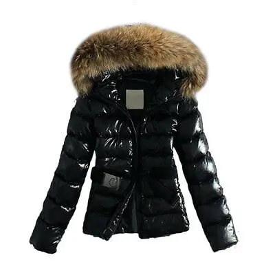 Зимняя куртка Женская Толстая теплая парка с капюшоном Mujer хлопковое стеганое