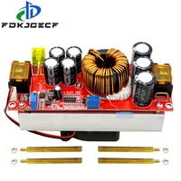 dc dc 1500w 30a voltage step up converter boost cc cv power supply module constant current module with fan 10 60v to 12 90v